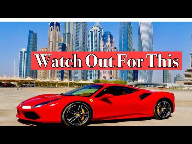 How Much It Cost to Rent a Ferrari in Dubai