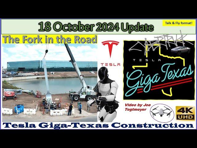 Glass Arrives, Casting Storage & Looking forward to 2025! 18 October 2024 Giga Texas Update(07:55AM)