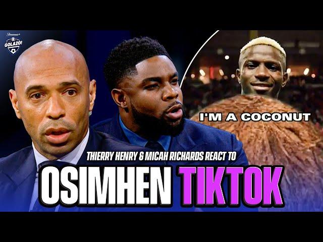 Henry & Micah left stunned by Napoli's TikTok of Osimhen | UCL Today | CBS Sports Golazo