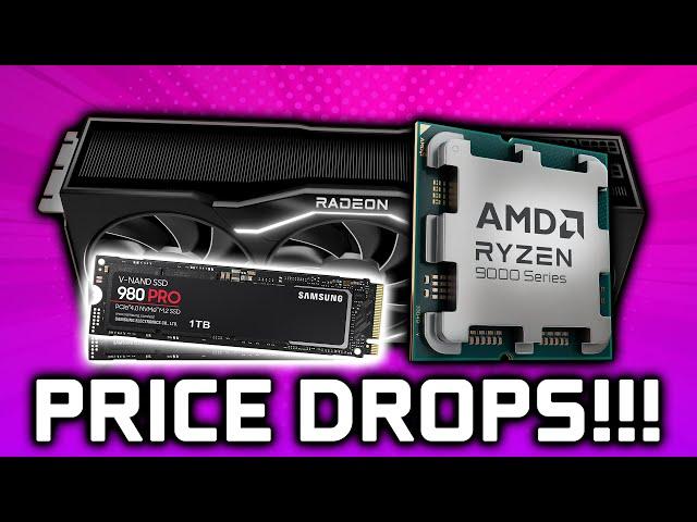 PC Prices Just Dropped - GPUs, CPUs, & SSDs