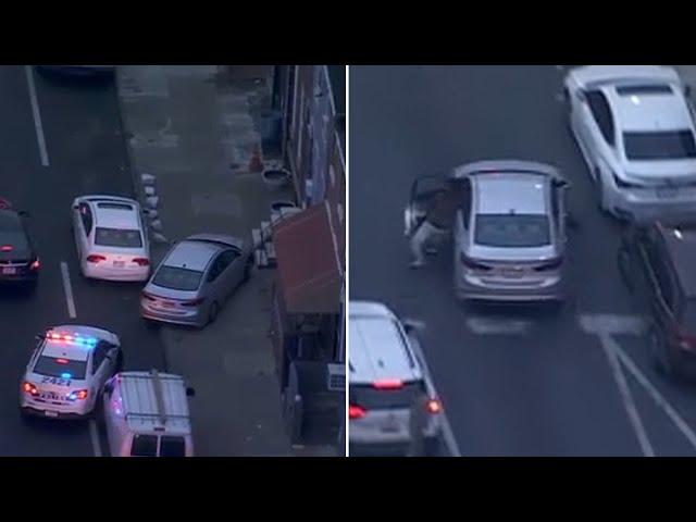 Shooting suspect leads officers on wild chase across Philadelphia