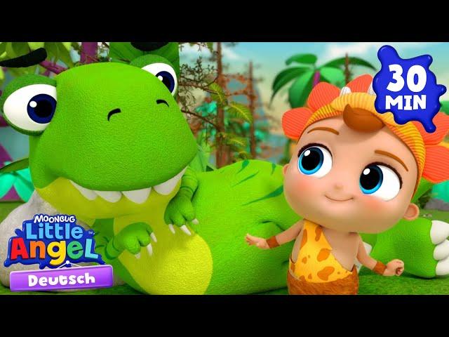 Dinosaurierlied | Kinderlieder mit Klein Joni | Little Angel Deutsch