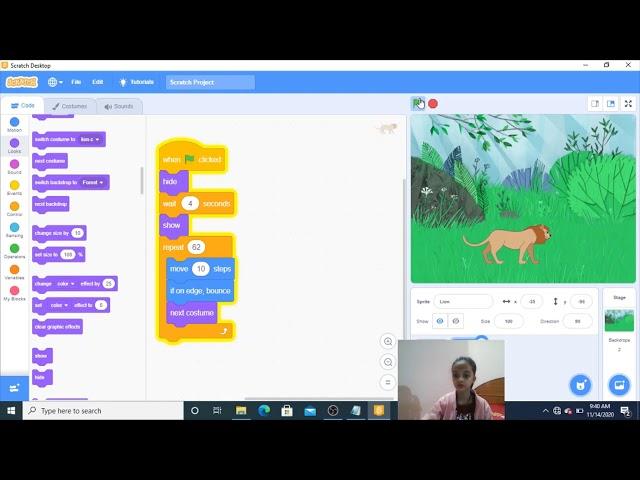 Scratch Coding, Write a Story with Scratch (Part-1)