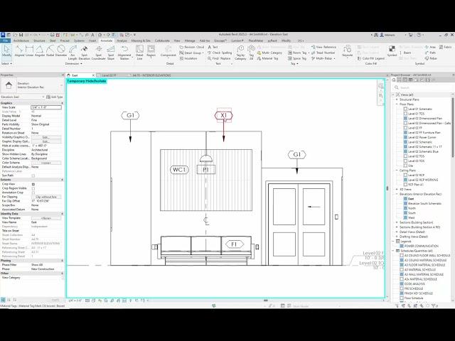 02 C2 A4 5 INTERIOR ELEVATIONS TAGGING MATERIAL VS GENERIC ANNOTATIONS