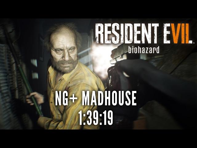 Resident Evil 7 | NG+ Madhouse Speedrun in 1:39:19 [Personal Best]