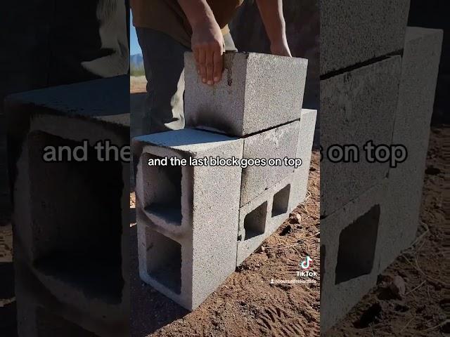 Building A Two Burner Rocket Stove Using Cinder Blocks #offgrid #diy #cooking