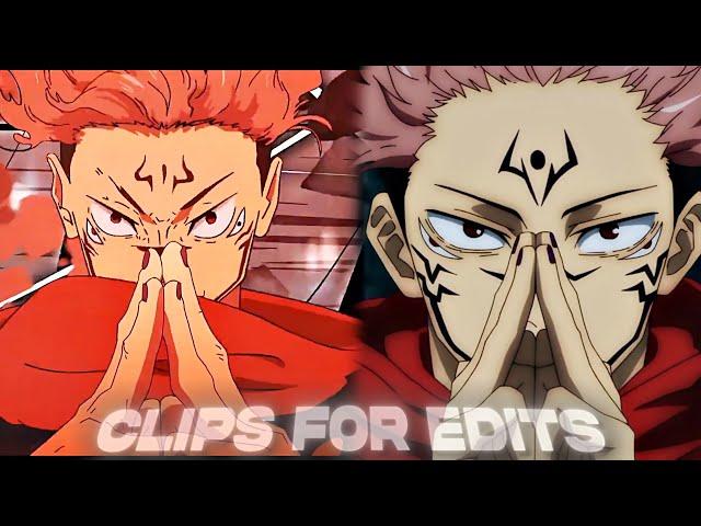 Sukuna Clips for Editing (Jujutsu Kaisen Seasons 1 & 2)