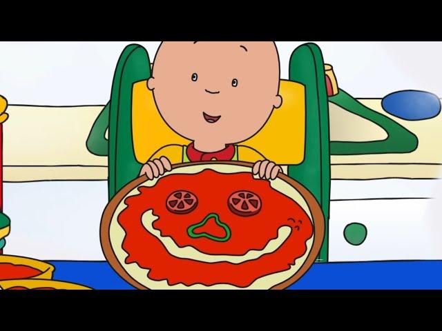 Caillou Makes Pizza for Dinner | Caillou Compilations