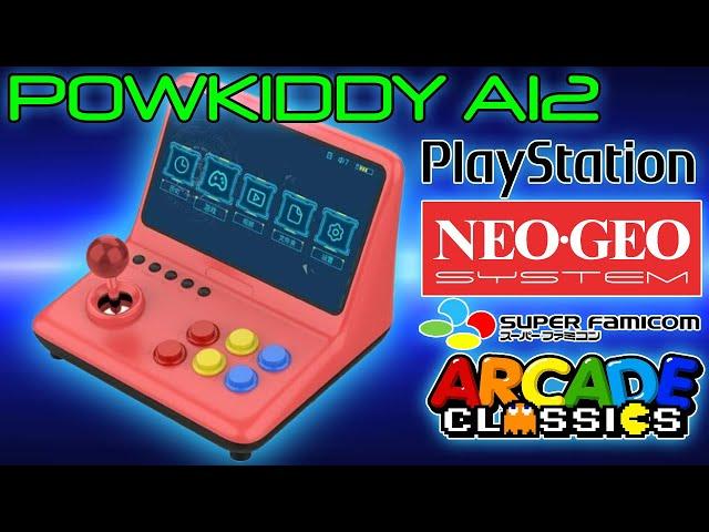 PowKiddy A12 Mini Arcade Console. Review & Emulation Tests- Arcade, Sega, PlayStation & more