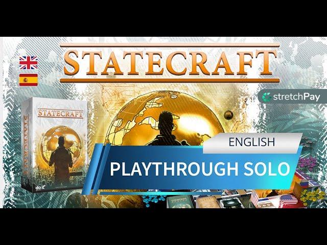 Playthrough solo game Statecraft