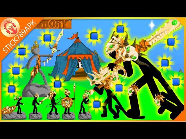 MEGA SAVAGE GRIFFON GIANT SWORD ARMY MAX LEVEL UPGRADE x9999 | Stick War Legacy Mod | Stick789Apk