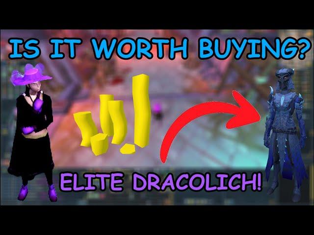 Should You Buy Elite Dracolich Armour? - Runescape 3