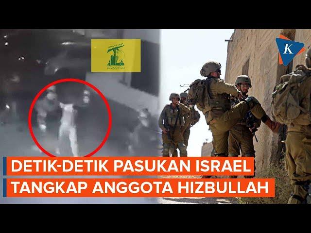 Momen Pasukan Israel Tangkap Diduga Anggota Senior Hizbullah di Lebanon