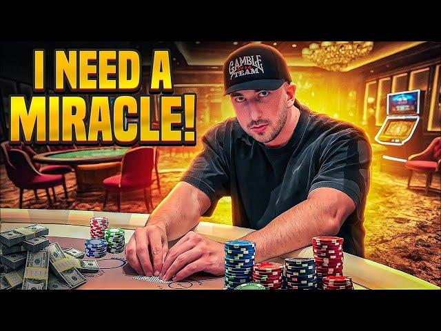 INSANE HIGH LIMIT BACCARAT! (LIVE SESSION: $10,000 GOAL)