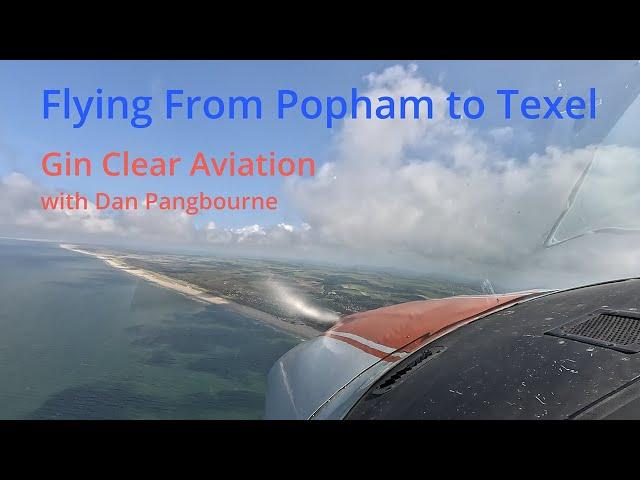 Flying from Popham to Texel