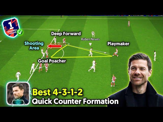 Deadly 4-3-1-2 META ️ Most Powerful Quick Counter Best Tactics Formation In eFootball 2025