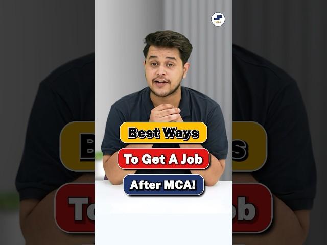 Top Strategies to Get Job After MCATech Job Hunting Tips #shorts #mca #mcajobs #viral