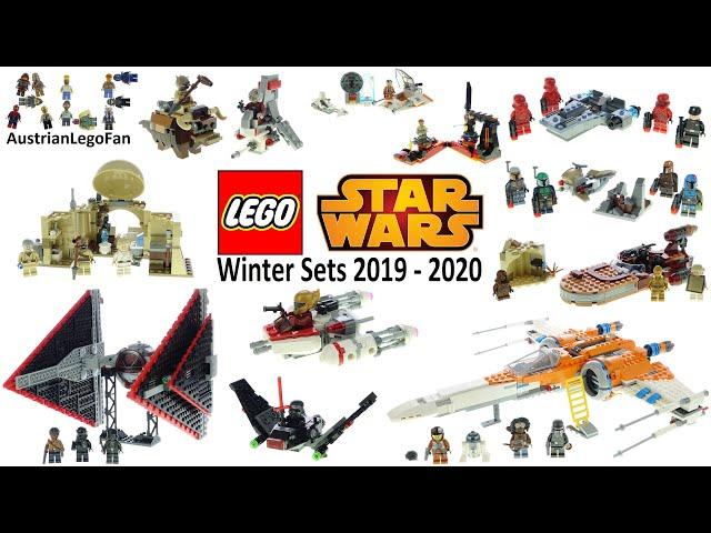 LEGO Star Wars Winter 2019 - 2020 Compilation of all Sets