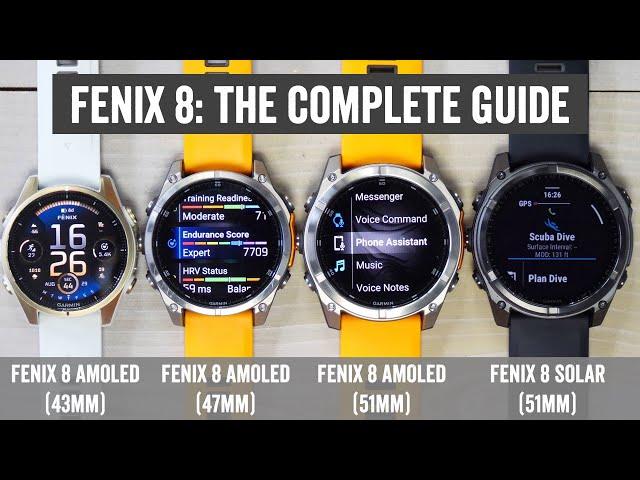 Garmin Fenix 8: The Complete Beginners Guide