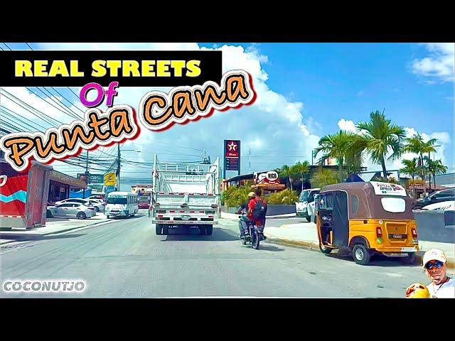 Part 2: REAL STREETS | BAVARO-PUNTA CANA-FRIUSA-MACAO | Drive Around ️