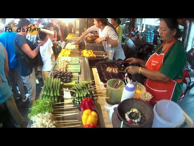 Pattaya Floating Market | Thai Traditional Foods | Thailand Tour EP-3