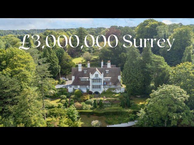 £3,000,000 Luxury historical home in Surrey. Damion Merry Luxury Property Partners.