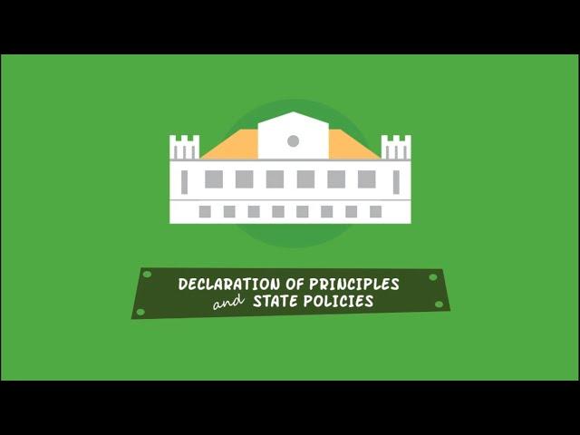 Gen. Info - Art. 2: Declaration of Principles and State Policies