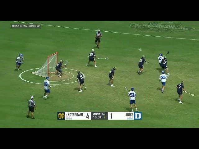 Slide to the Rollback - Chris Conlin & Ben Ramsey (Notre Dame Men's Lacrosse 2023)