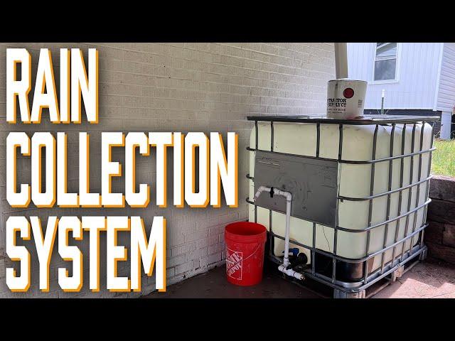 DIY Rain Collection System