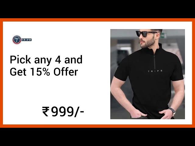 T-SHIRTS FROM 79/- ONLINE - BEST BUDGET SHOPPING | TRIPR INDIA