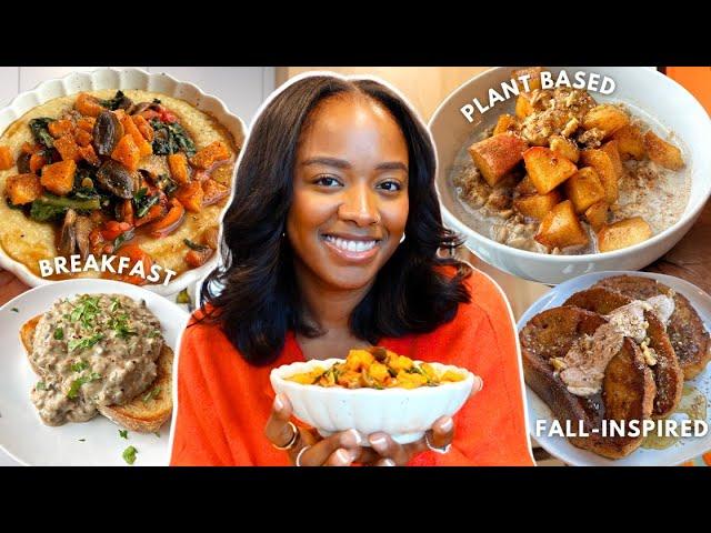 A week of egg-free breakfast recipes | plant-based, cozy, & delicious | ep. 3