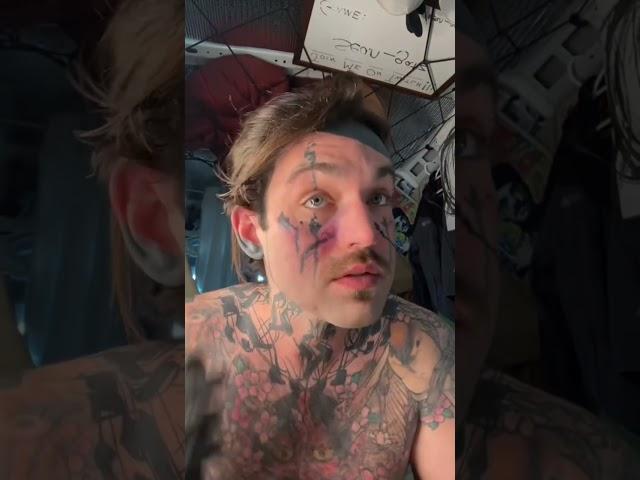 Stick-N-Poke FACE TATTOO