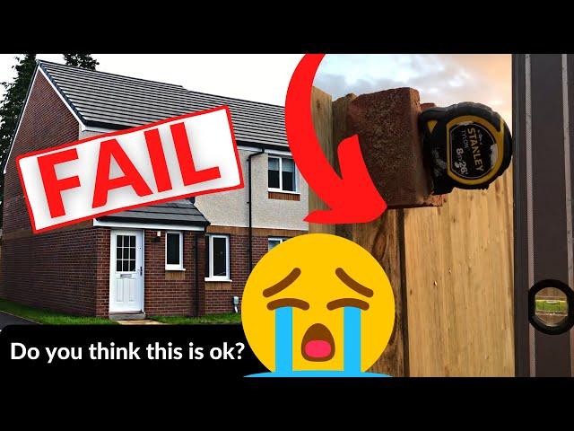 MAJOR ISSUES AT THESE NEW BUILDS!