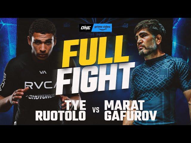 Tye Ruotolo vs. Marat Gafurov | ONE Championship Full Fight