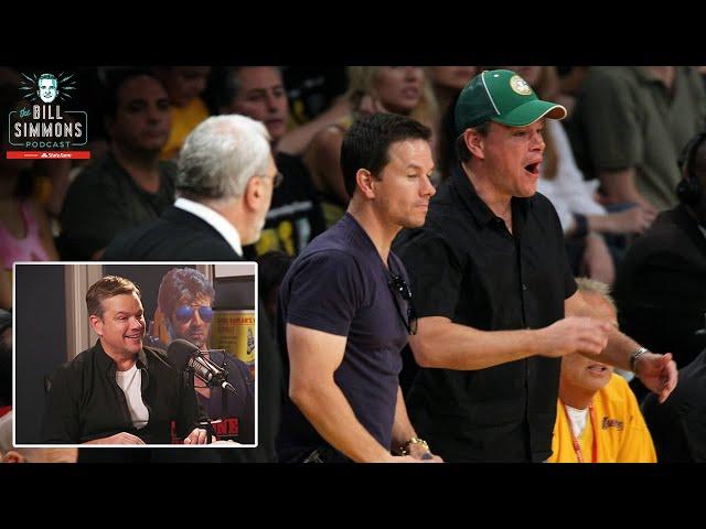 Phil Jackson Screamed at Matt Damon and Mark Wahlberg at a Celtics-Lakers Game