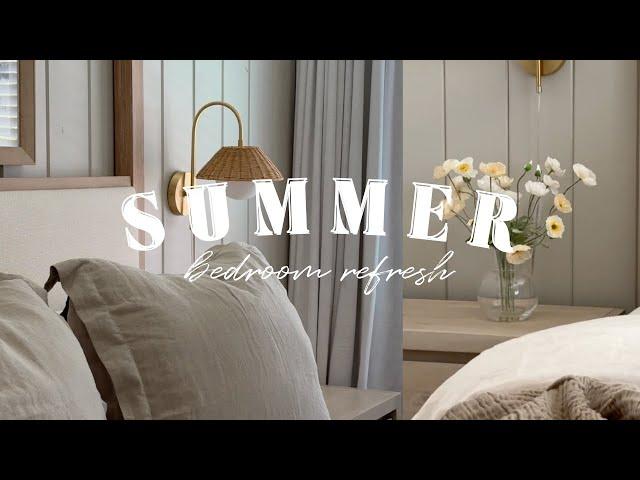 SUMMER BEDROOM REFRESH || Kohl's Home Decor Finds 2024