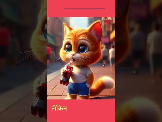 Ai Cat Story In Hindi #catstory #newhindiaicatstory #shortsvideo