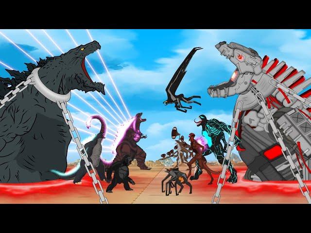 Evolution of GODZILLA vs GODZILLA Legacy of Monsters: Who is the King of Monster??? - FUNNY CARTOON