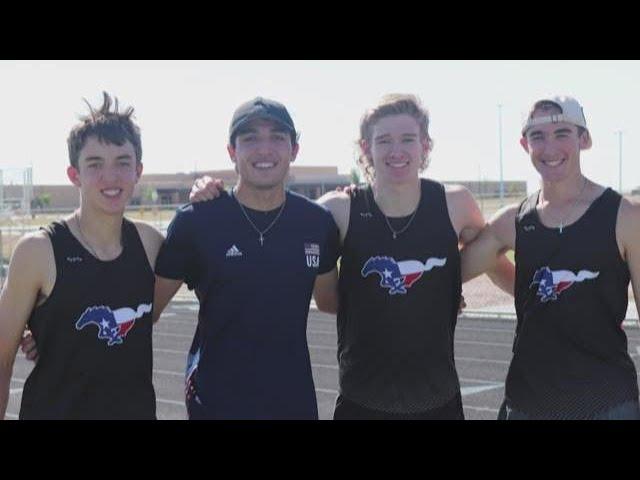 Midland Christian runner breaks school record