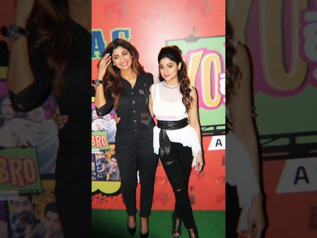 Sisters bonding Shilpa Shetty and Shamita Shetty #goriyachuranamerajiya #trending #viral #ytshorts