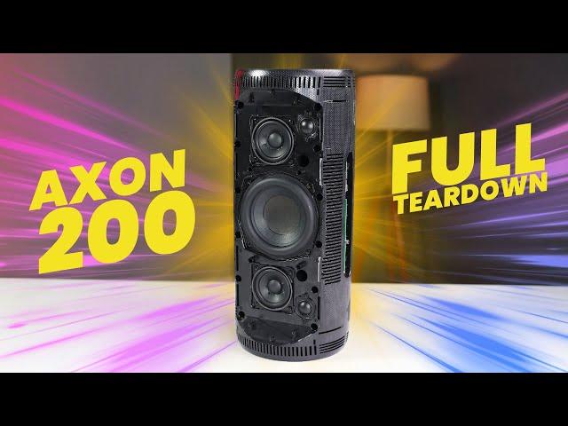 ZEBRONICS AXON 200 Bluetooth Speaker 🪛 TEARDOWN / DISASSEMBLY | Is it Really 180W ?