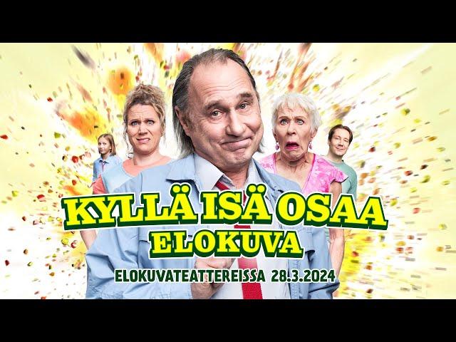 Kyllä isä osaa -elokuva ensi-illassa 28.3. elokuvateattereissa