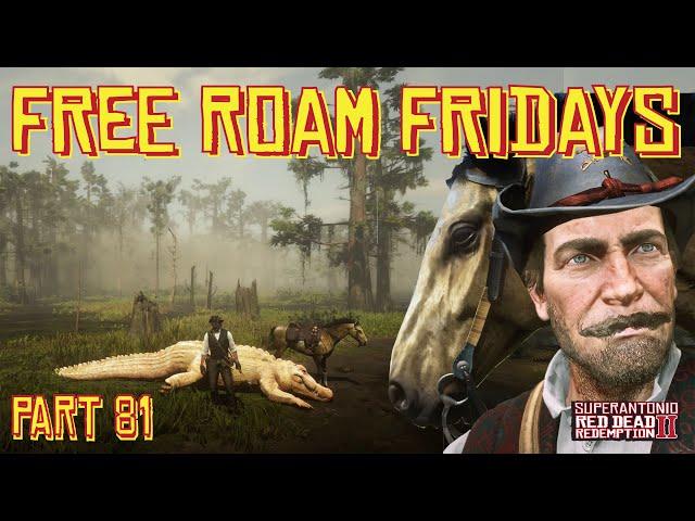 The Valentine Bandit Strikes Again,  More Dynamite Legendaries, Free Roam Fridays Part 81 in 4K RDR2