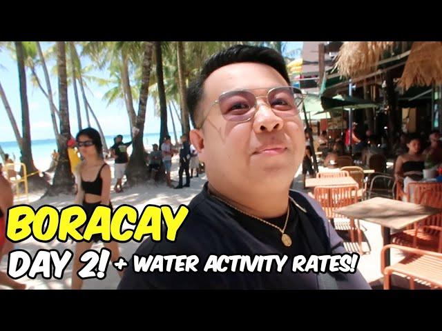 BORACAY VLOG *Water Activity Rates + Chill Day 2!*  | Jm Banquicio