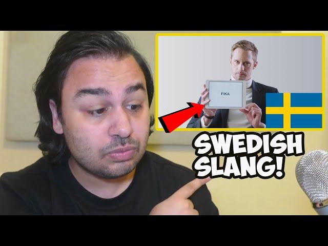 Alexander Skarsgård Teaches You Swedish Slang REACTION