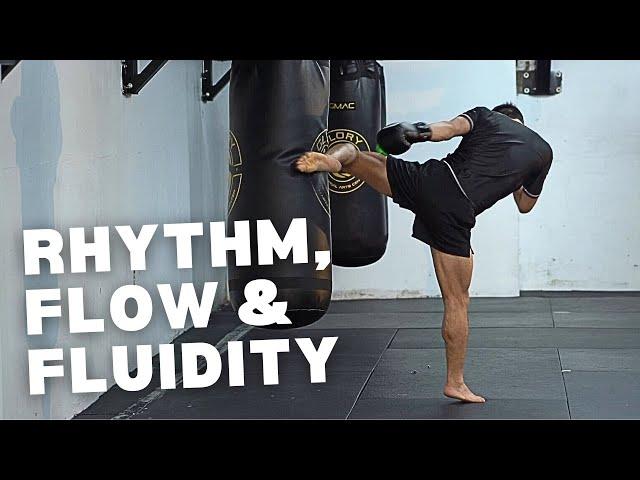 Killer Heavy Bag Workout for Developing Rhythm, Flow, Fluidity & Cardio