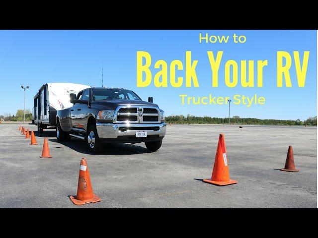 HOW TO BACK YOUR RV (And Trailer "Tail Swing")