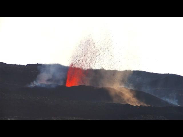 Éruption piton de la fournaise - février 2017