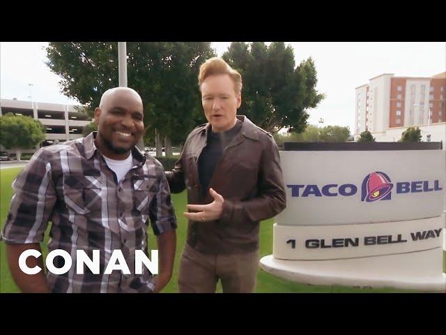 Conan Visits Taco Bell | CONAN on TBS