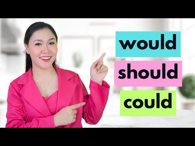 Would, Should, Could | Easy Grammar Lesson | Aubrey Bermudez